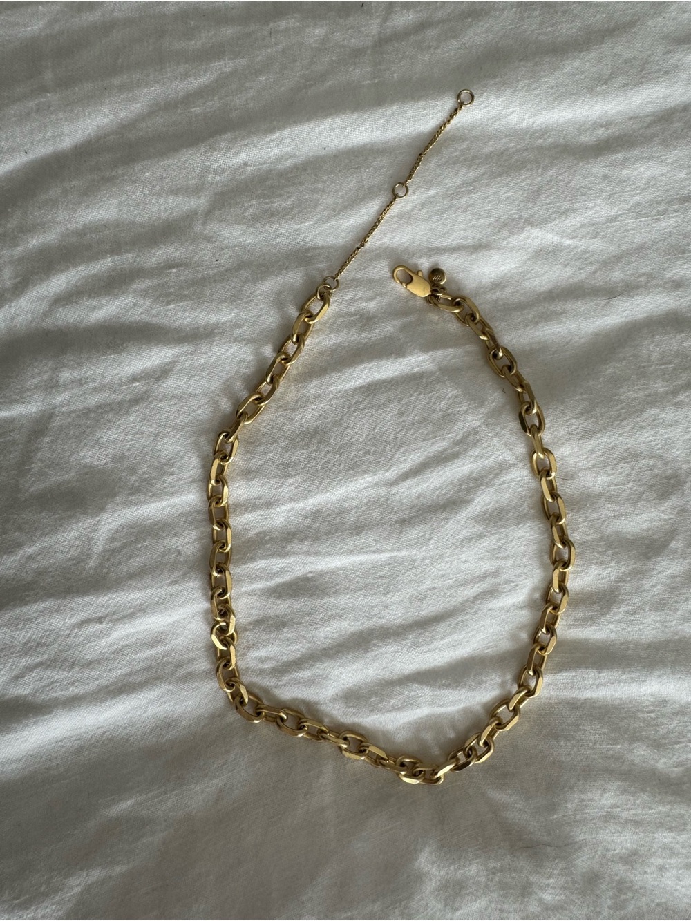 Chunky Gold Chain Link Necklace